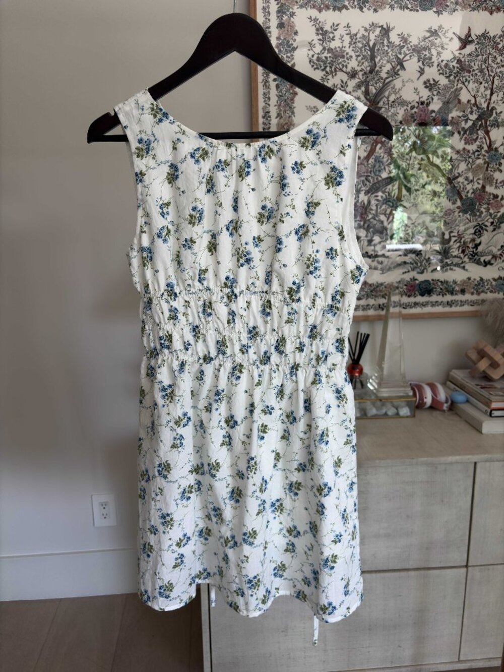 PRIV White Floral Mini Dress | NWT | Size Small